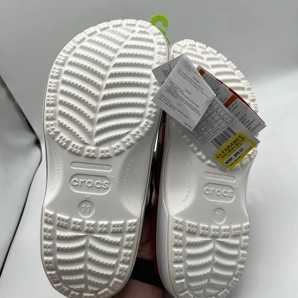 Crocs Pokemon Classic Clog Mens sz 11 Black Multi Color Character Print Jibbitz - Picture 7 of 8